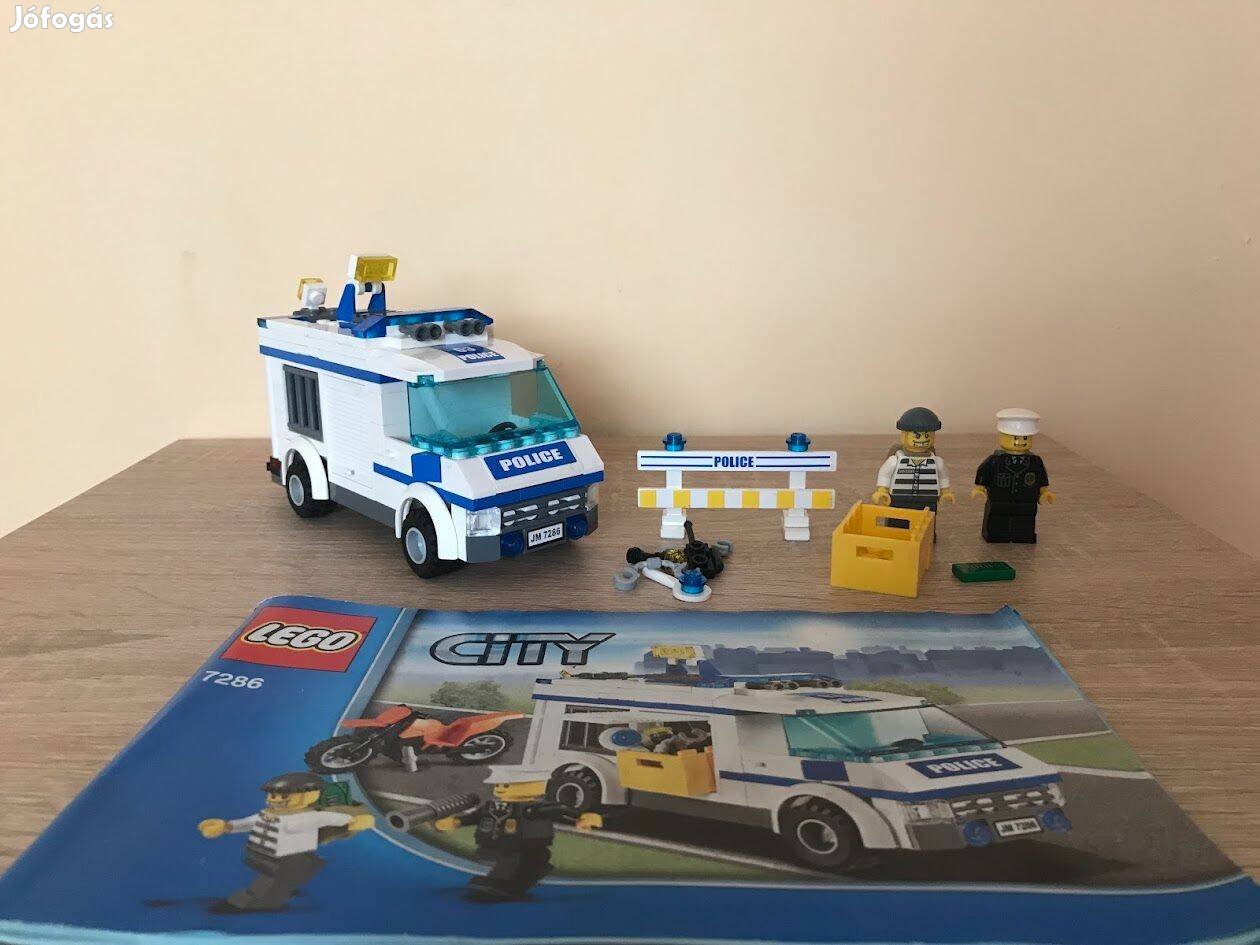 Eladó Lego City 7286 fogolyszállítmány