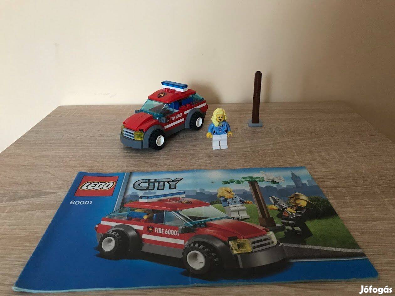 Eladó Lego City Tűzoltóparancsnoki autó