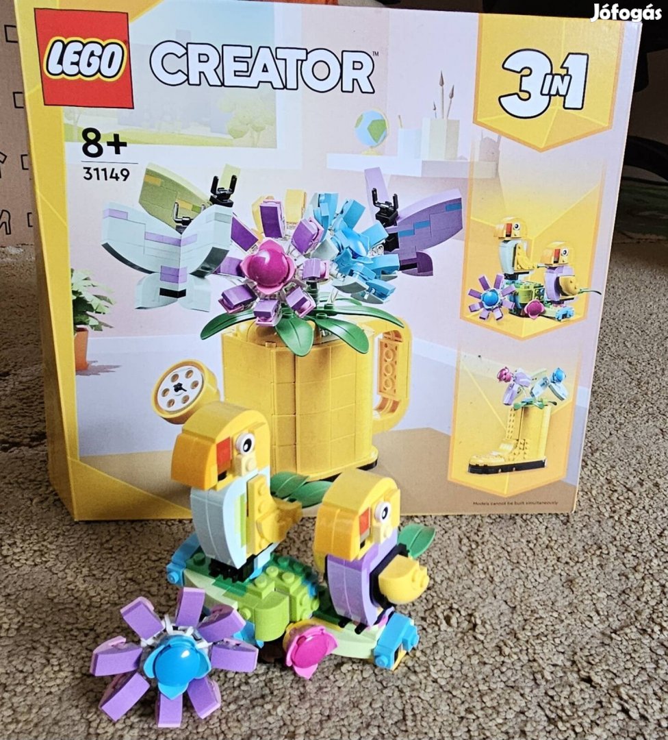 Eladó Lego Creator 3in1 (virág, papagáj)