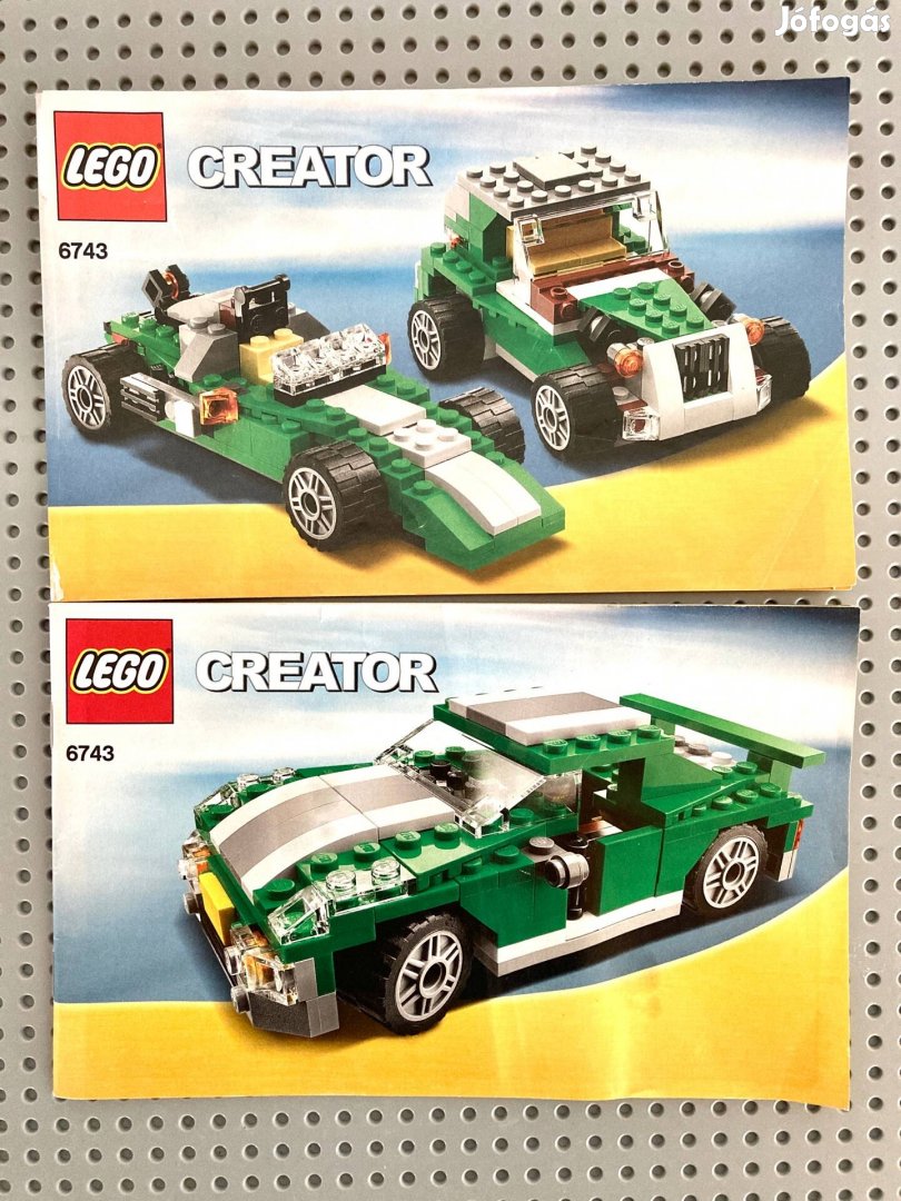 Eladó Lego Creator 6743 utcai versenygép