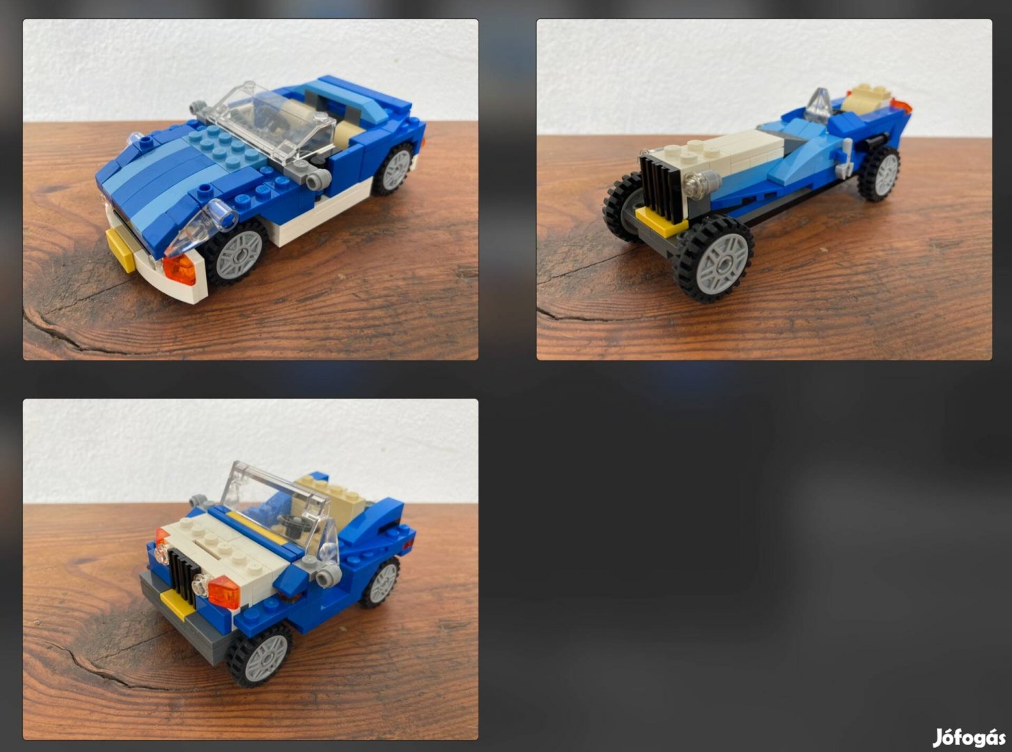 Eladó Lego Creator 6913 kék sport autó