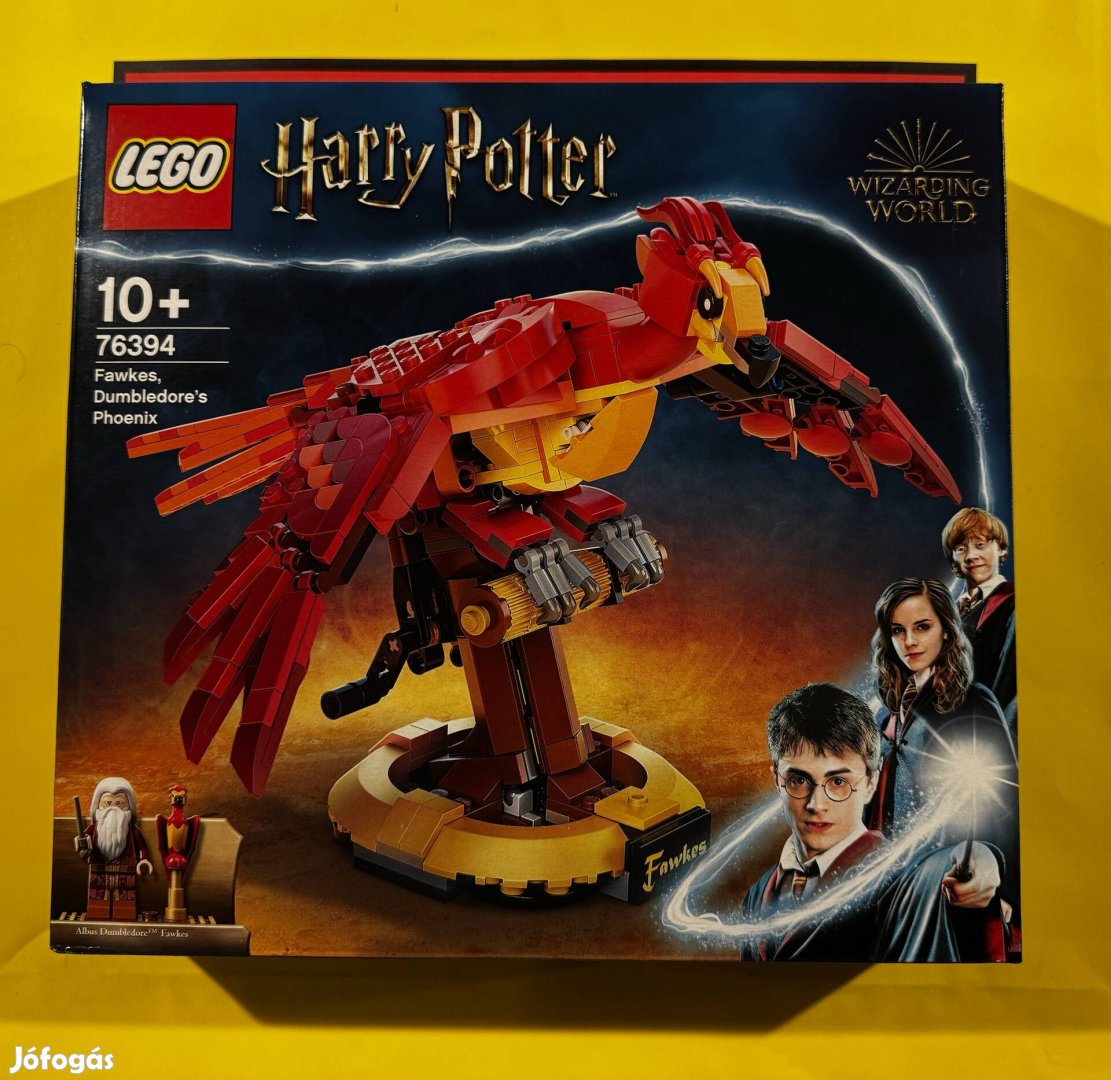 Eladó Lego Harry Potter Fawkes, Dumbledore főnixe (76394) szett. 