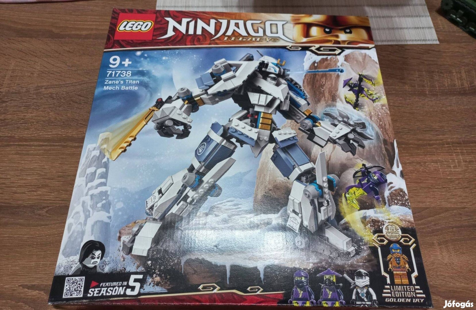 Eladó Lego Ninjago 71738 Zane mechanikus titánjának csatája, új