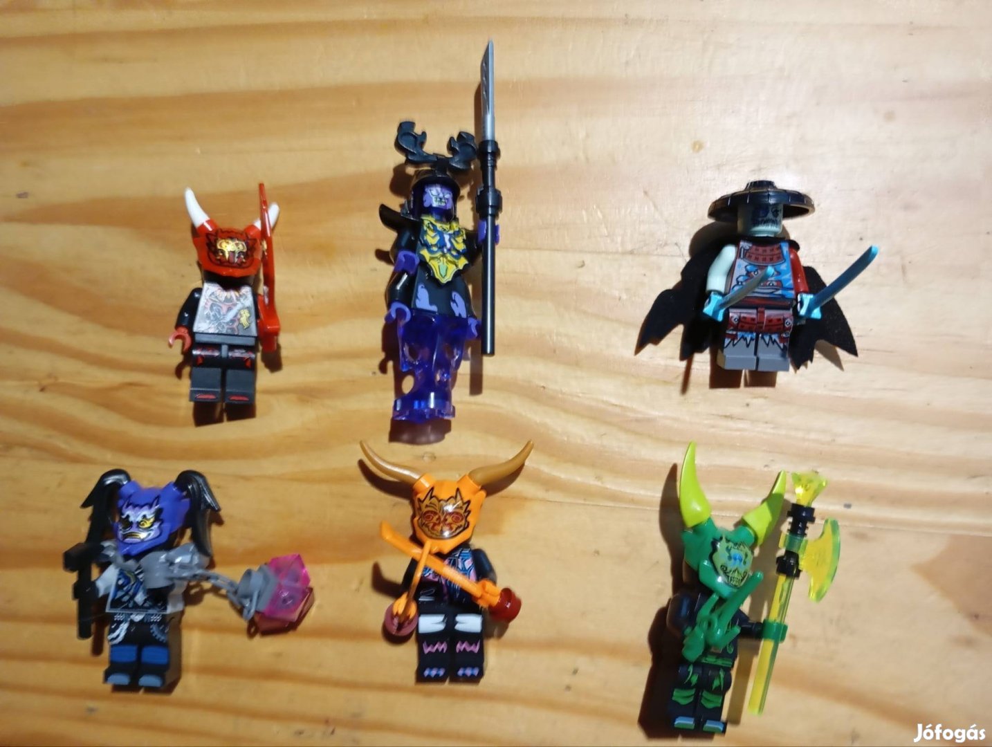 Eladó Lego Ninjago minifigurák 6db