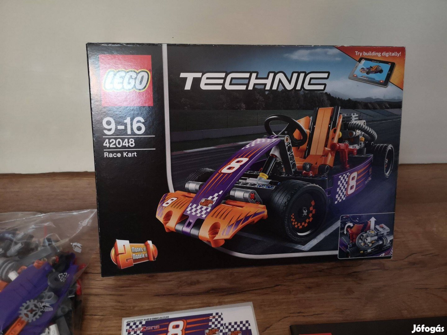 Eladó Lego Technic 42048 - Gokart, Újszerű