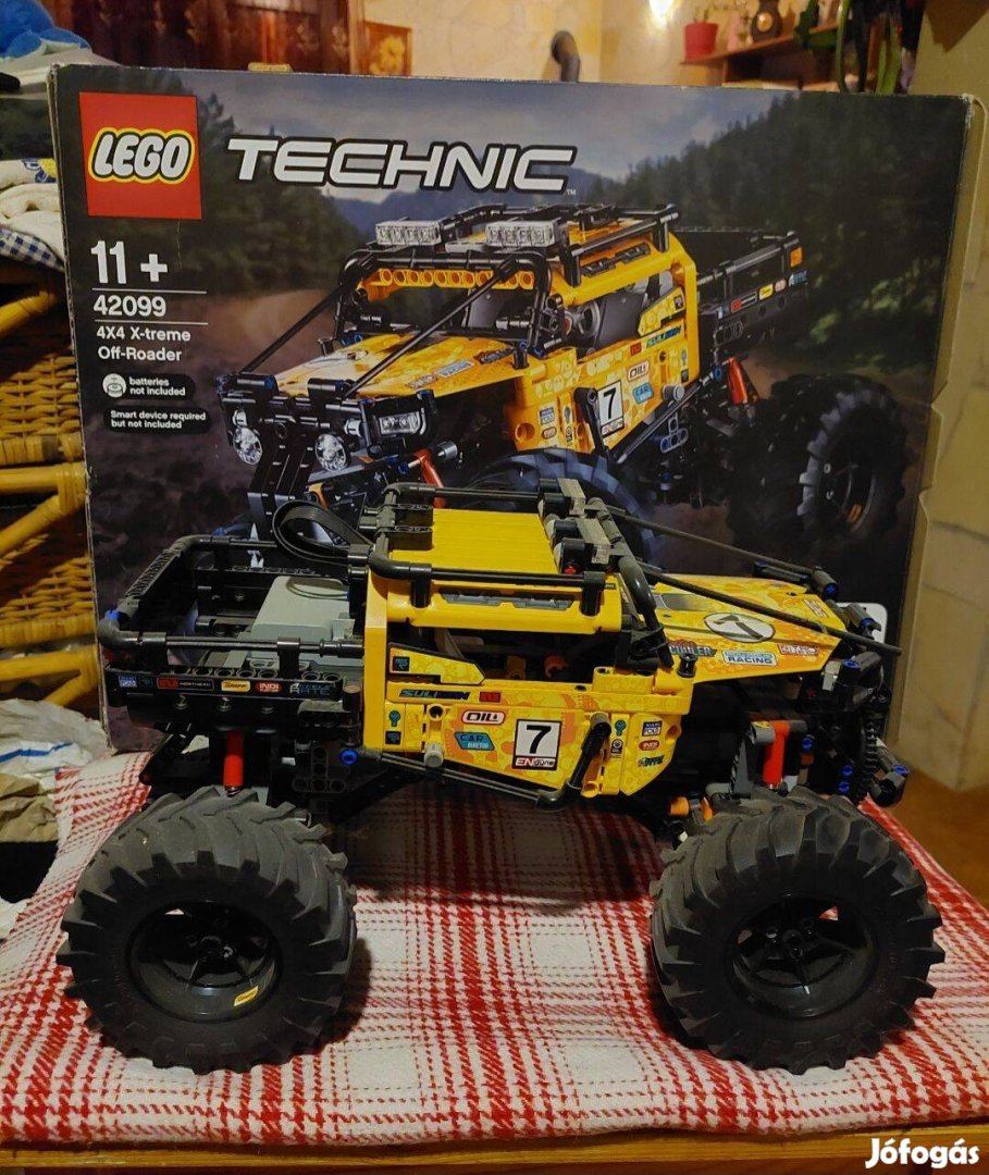 Eladó Lego Technic 42099 X-treme terepjáró, mobilappból vezérelhető