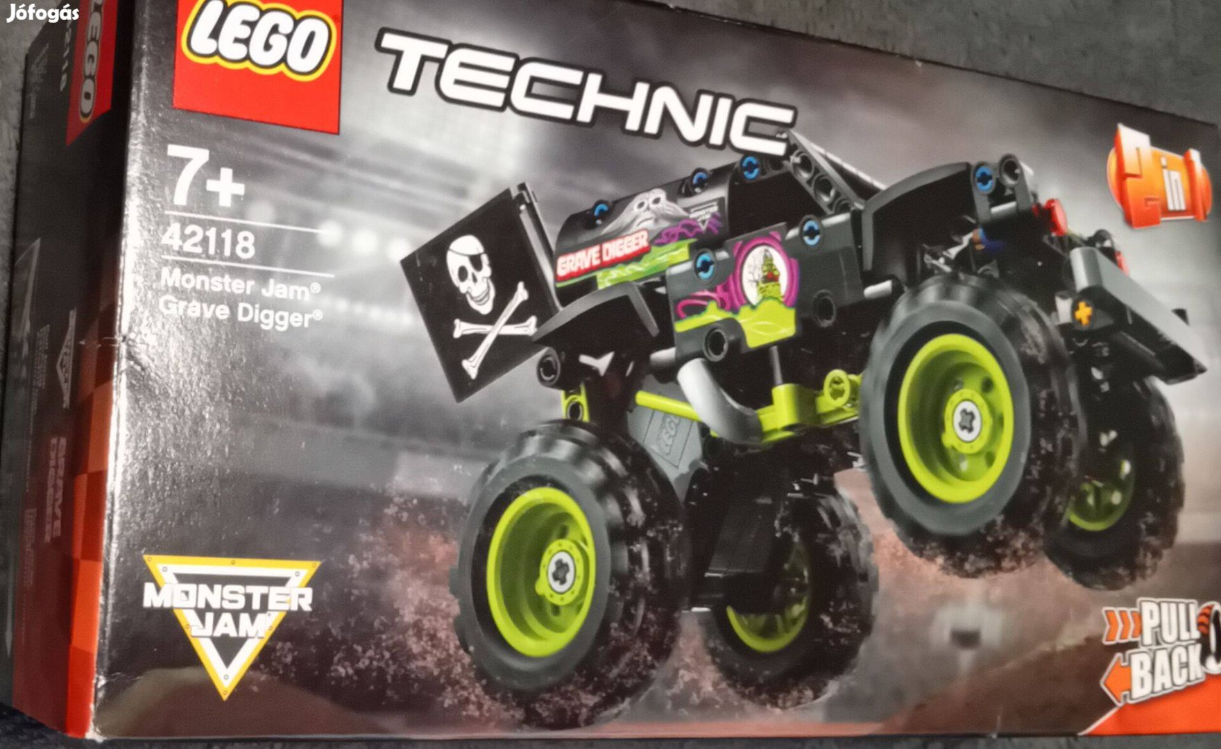 Eladó Lego Technic 42118 Monster Grave Digger, új, bontatlan dobozban