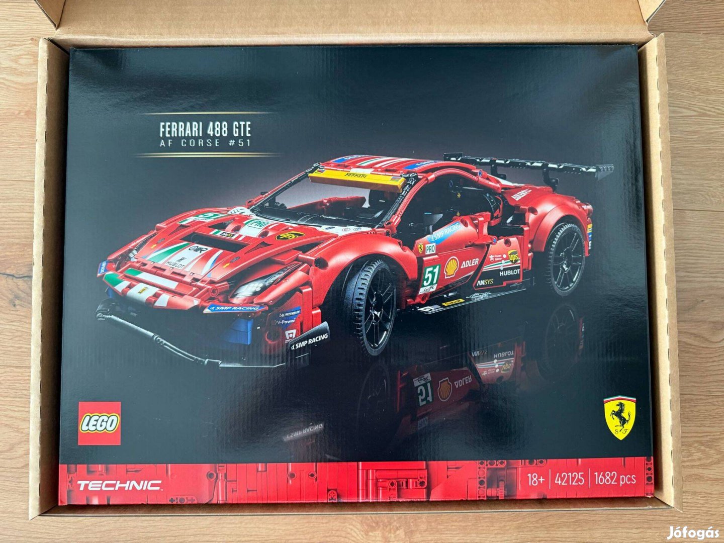 Eladó Lego Technic - Ferrari 488 GTE 42125 Új, Bontatlan