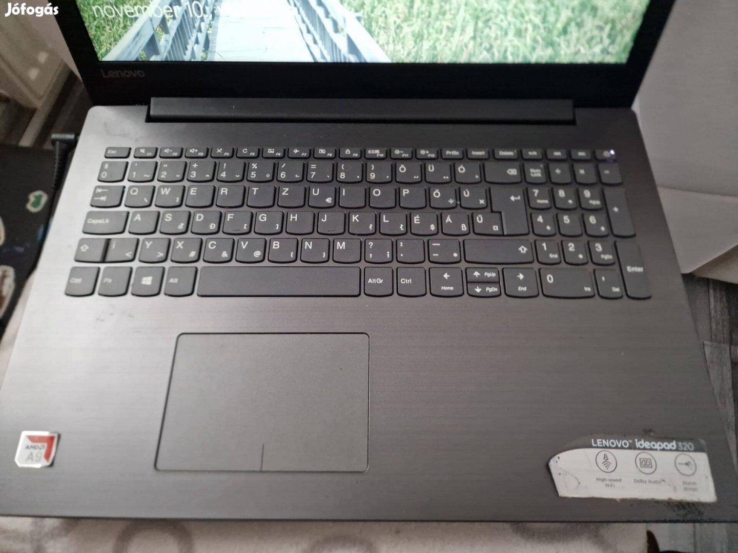 Eladó Lenovo AMD A9 -9420 Radeon R5 notebook 15,6" FHD