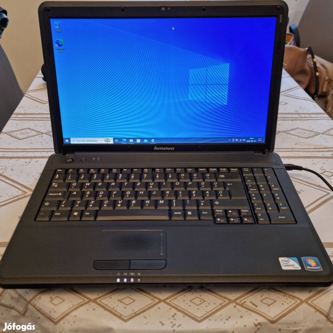 Eladó Lenovo G550 laptop