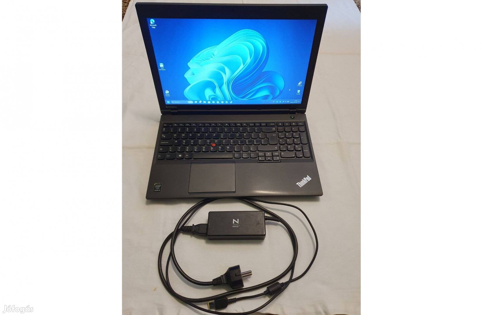 Eladó Lenovo L540 Laptop,i5,8Gb DDR3 ram,128giga ssd,Win11