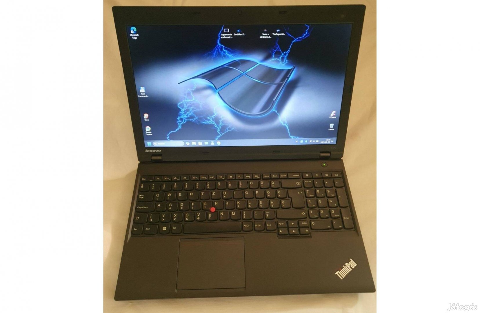 Eladó Lenovo L540 Laptop,i5,8Gb DDR3 ram,128giga ssd,win11