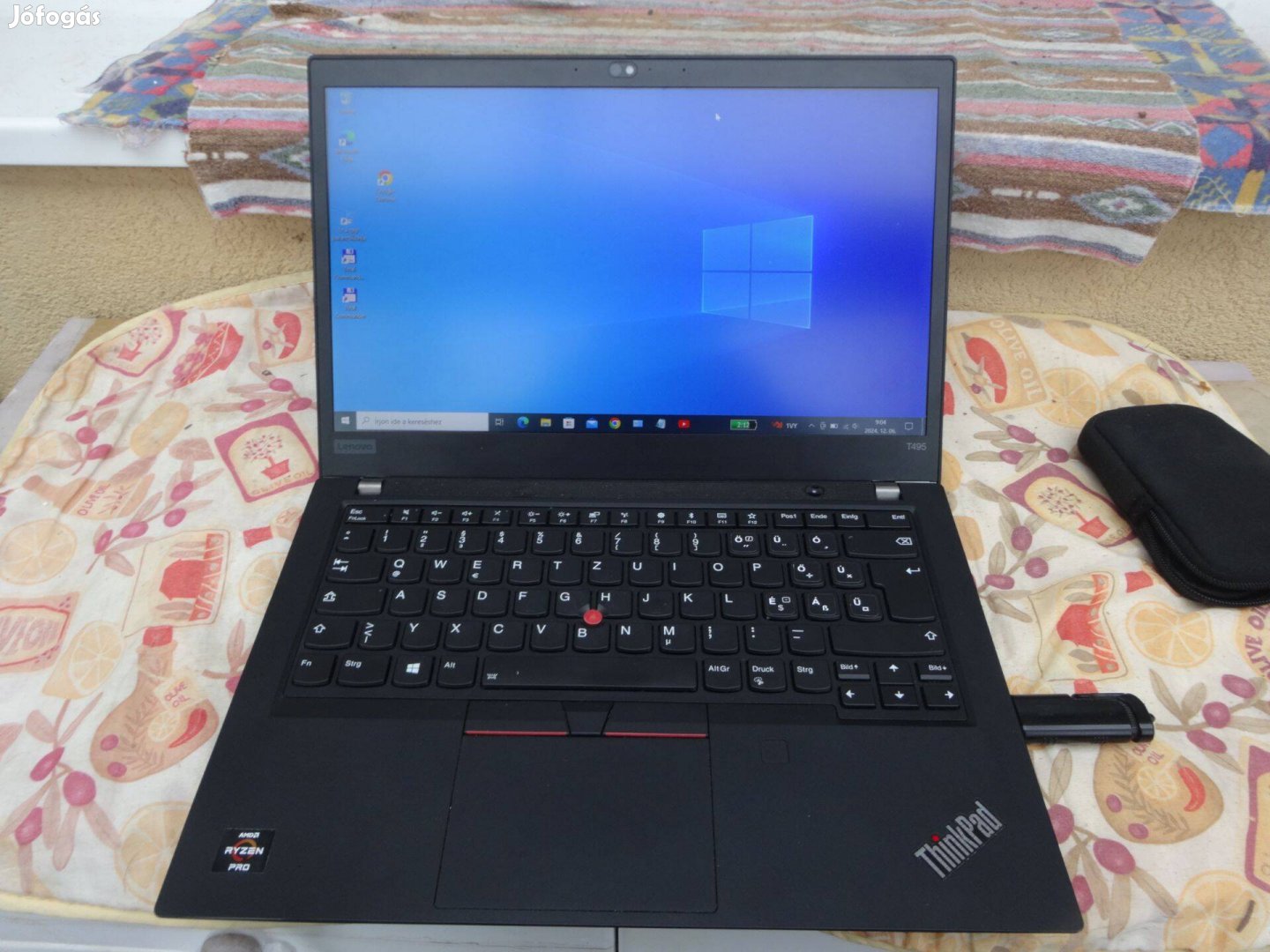 Eladó Lenovo Thonkpad T495 laptop szép és jó állapotban