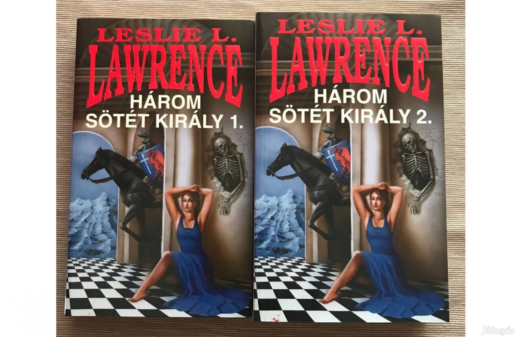 Eladó Leslie L. Lawrence - Három sötét király1. és 2. című könyvei