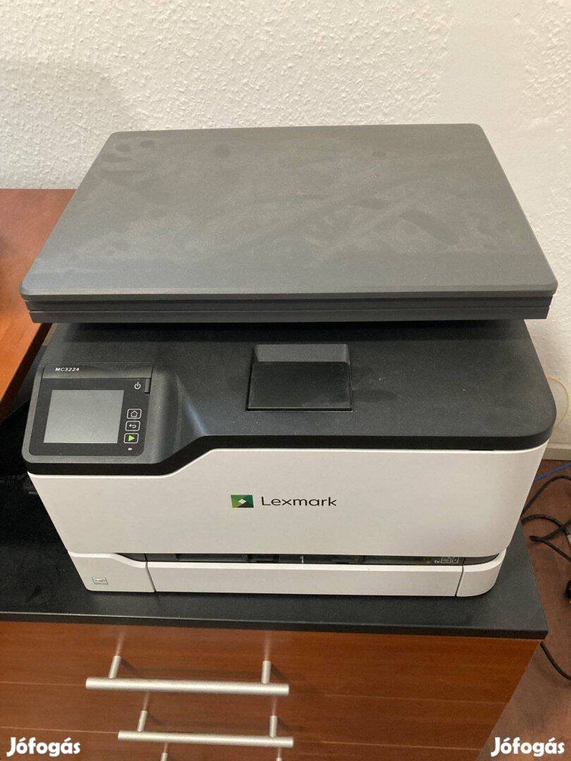 Eladó Lexmark MC3224 színes lézer nyomtató.Hibátlan