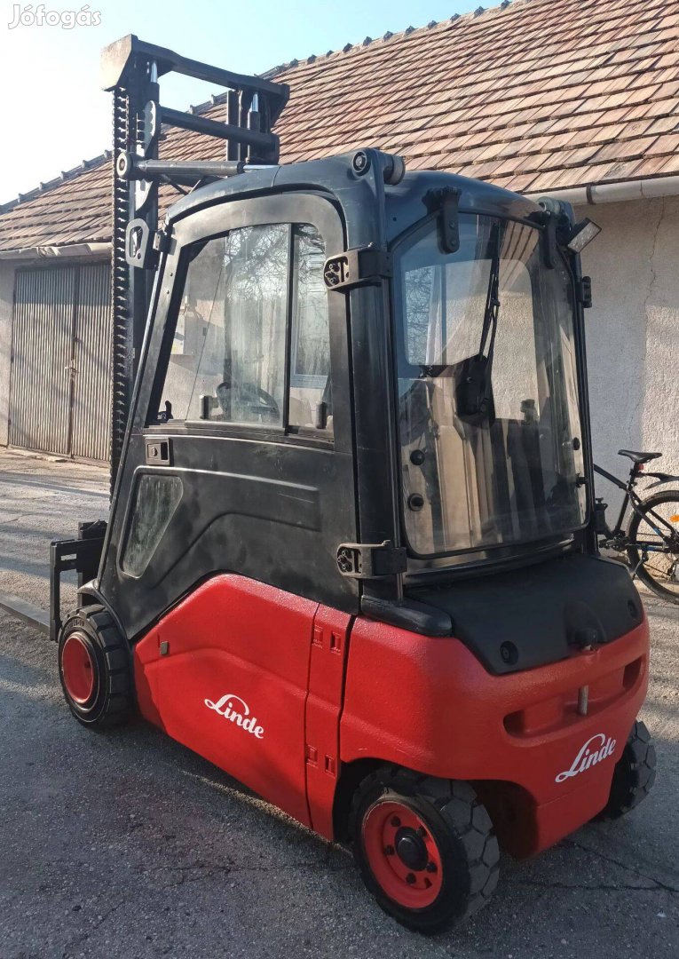 Eladó Linde E20 elektromos használt targonca