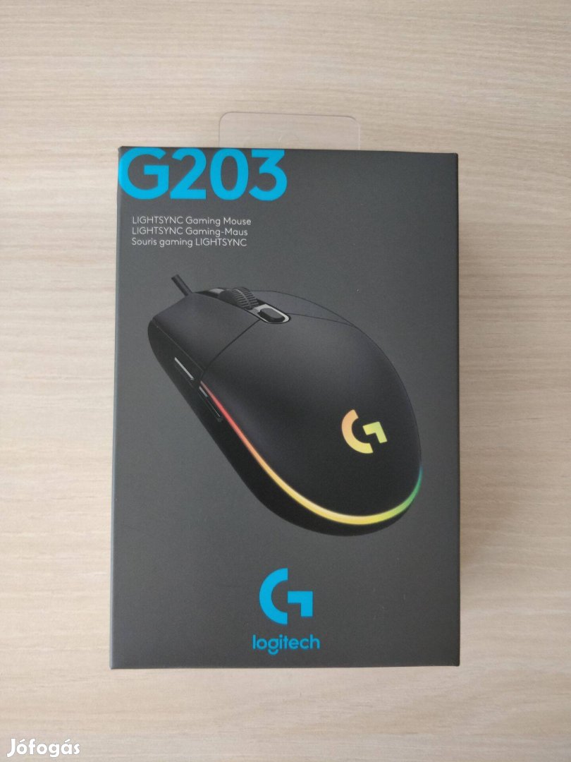 Eladó Logitech G203 gamer egér