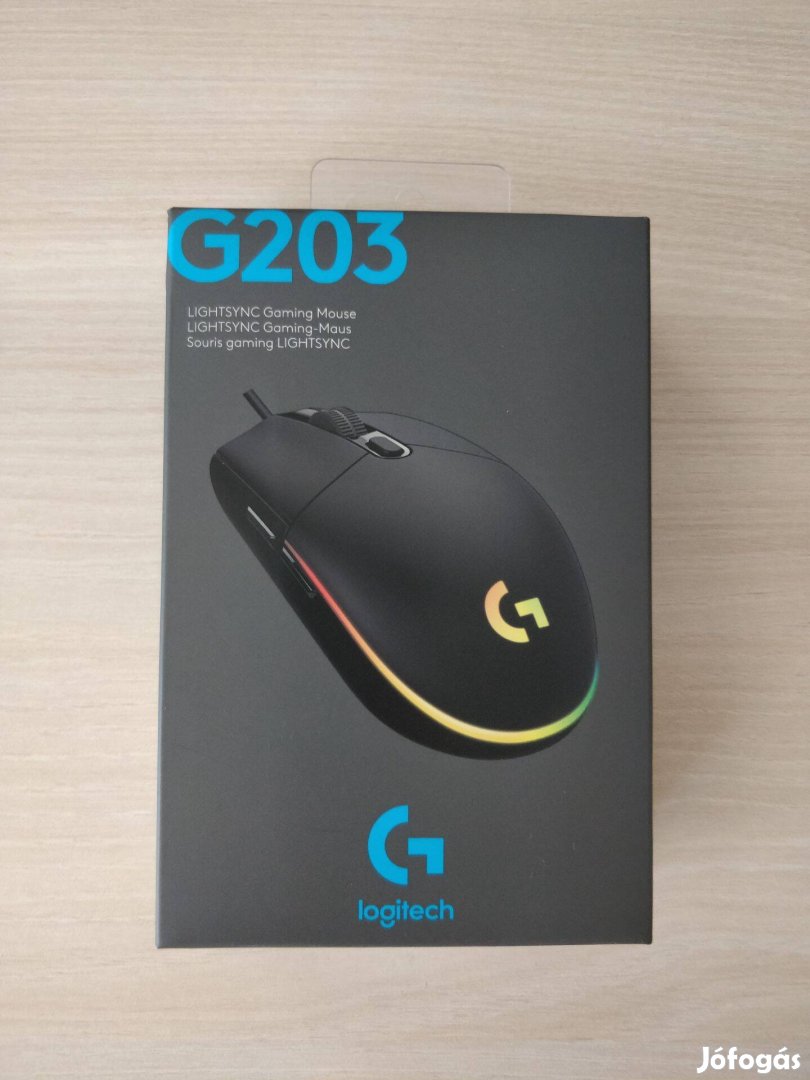 Eladó Logitech G203 gamer egér