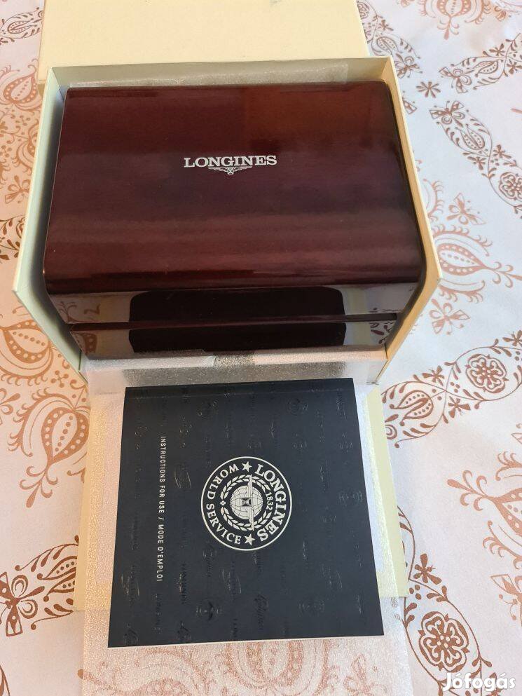 Eladó Longines fa óra doboz