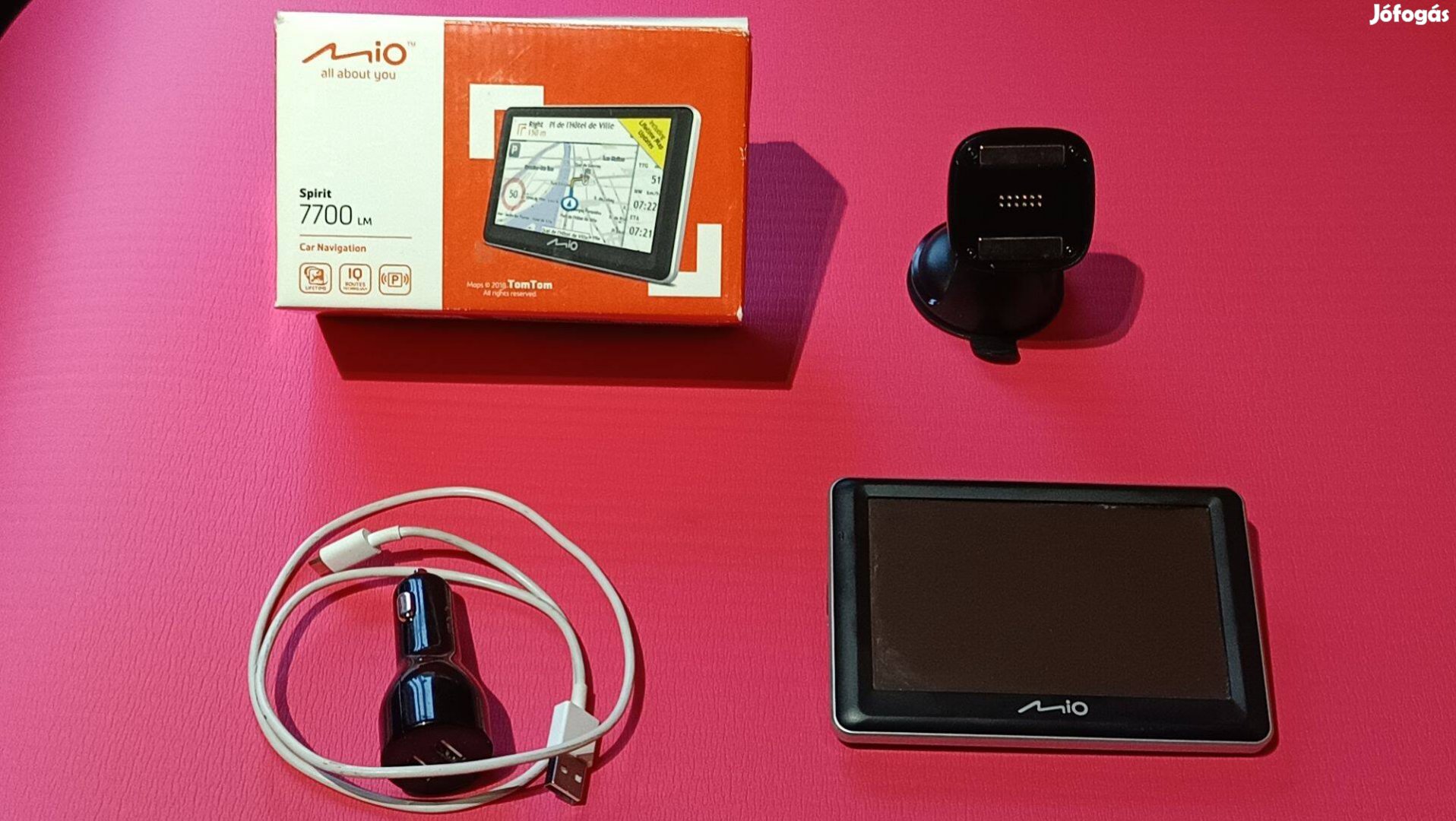 Eladó MIO 7700 tipusú GPS Tomtom navigációval