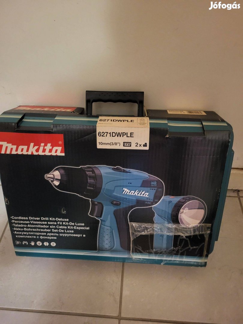 Eladó Makita 6271Dwple Akkus Csavarozó 12V / 1,3Ah / 30Nm / 2akku