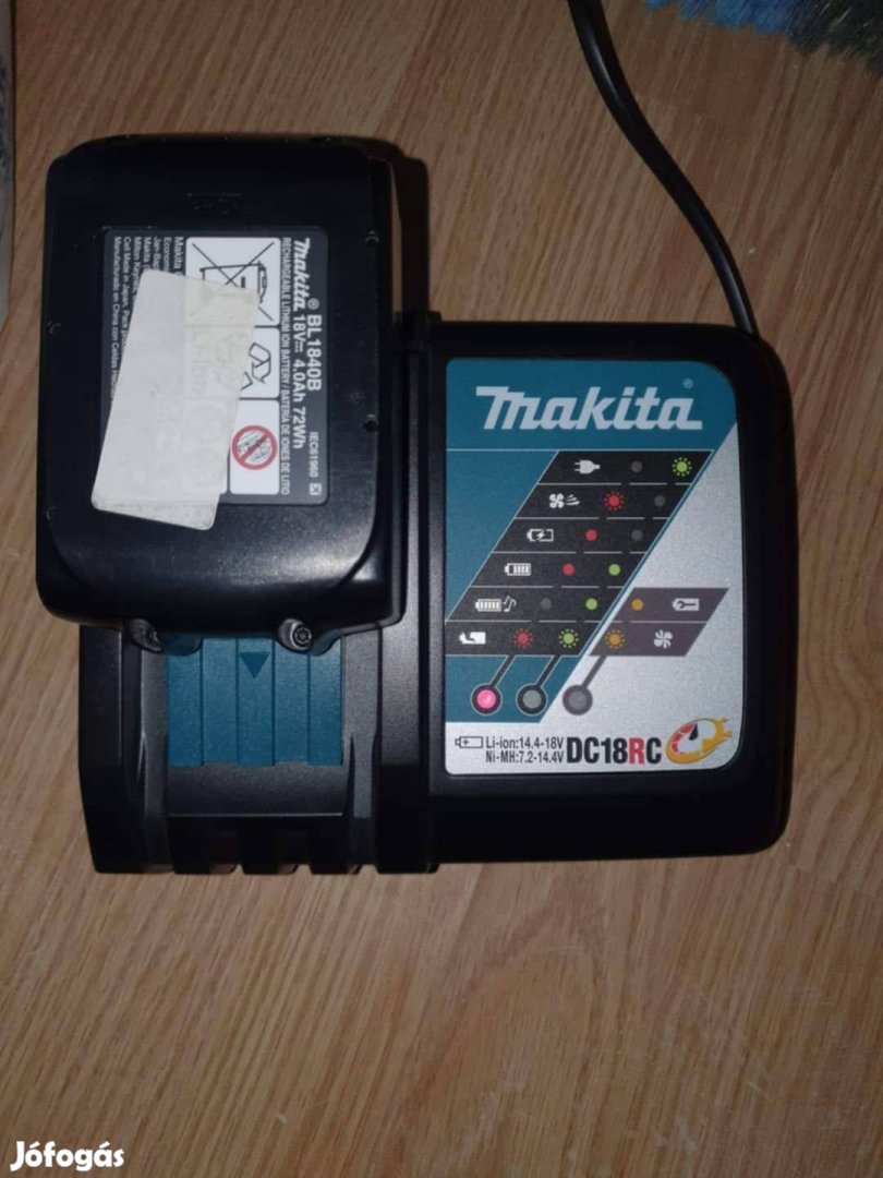 Eladó Makita DC18RC töltő