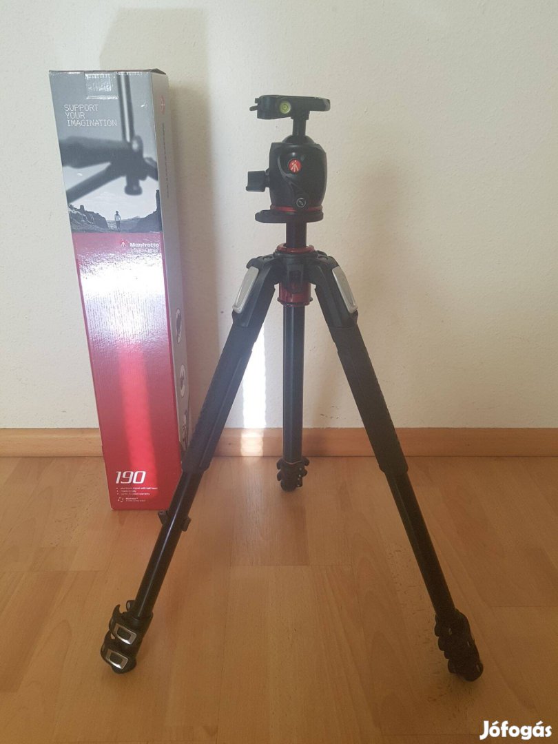 Eladó Manfrotto MK190xpro3-bhq2 tripod állvány gömbfejjel