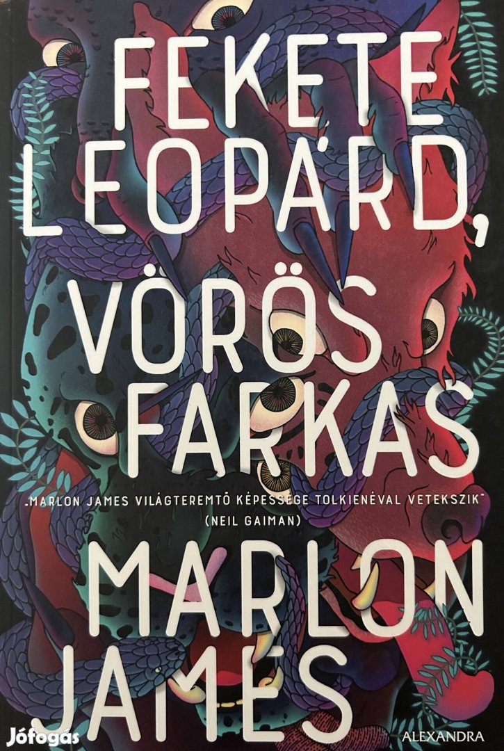 Eladó Marlon James: Fekete leopárd, vörös farkas című könyv...