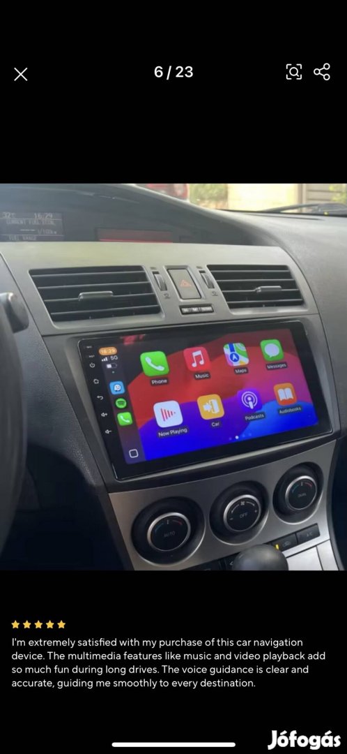 Eladó Mazda 3 multimédiás fejegység