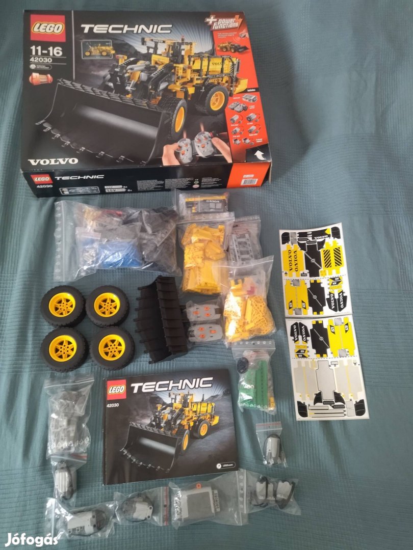 Eladó Megkímélt LEGO Technic, Volvo L350F homlokrakodó (42030) készlet