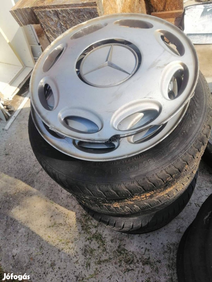 Eladó Mercedes-Benz gyári acélfelni garnitúra 5x112