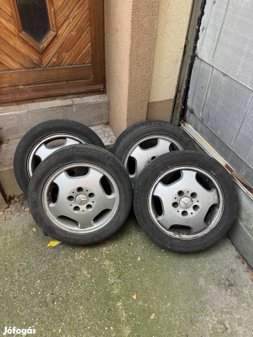 Eladó Mercedes gyári alufelni szett gumival