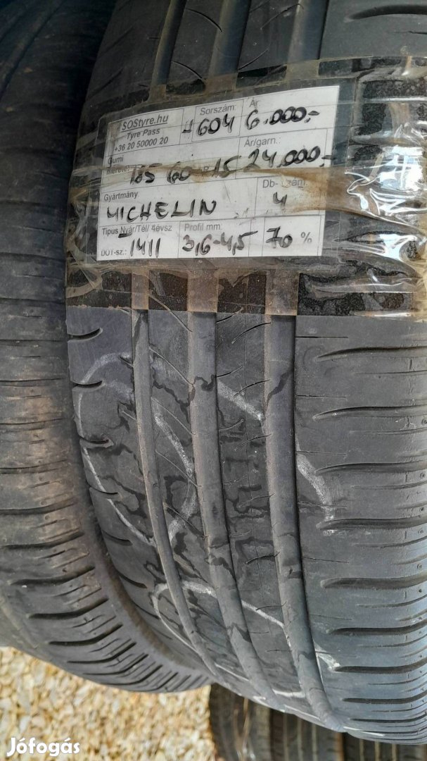 Eladó Michelin 185/60R15 nyári gumi garnitúra 