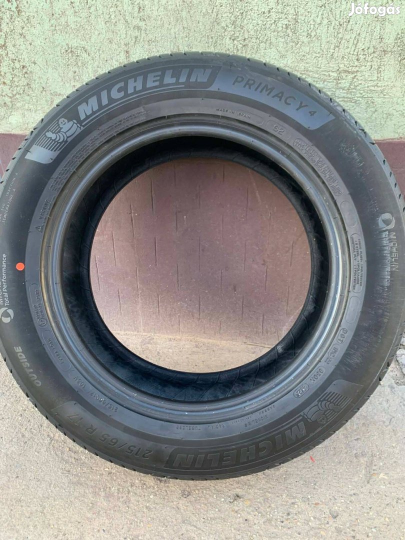 Eladó Michelin 215 65 r17 nyári gumi