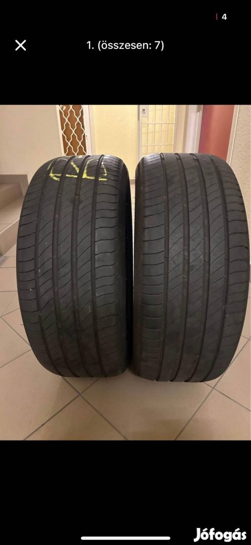 Eladó Michelin Primacy 4 215/55 R18 2db nyárigumi DOT0522.