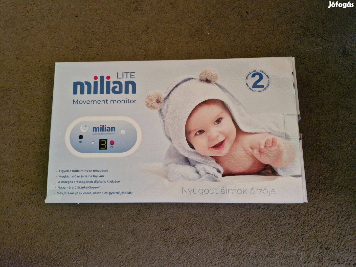 Eladó Milian Baby légzésfigyelő és alvásmonitor