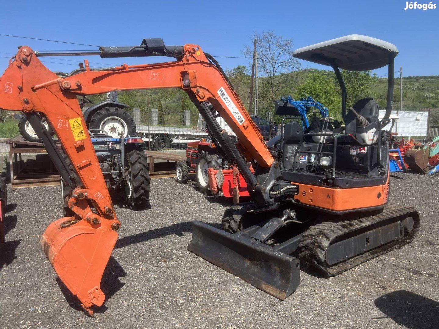 Elado Minikotro, kotro Hitachi zx30u-3