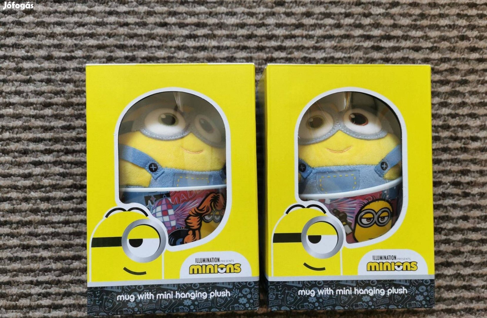 Eladó Minions figurák bögrében