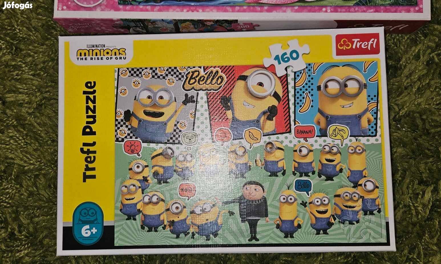 Eladó Minyon és hercegnő puzzle - új!