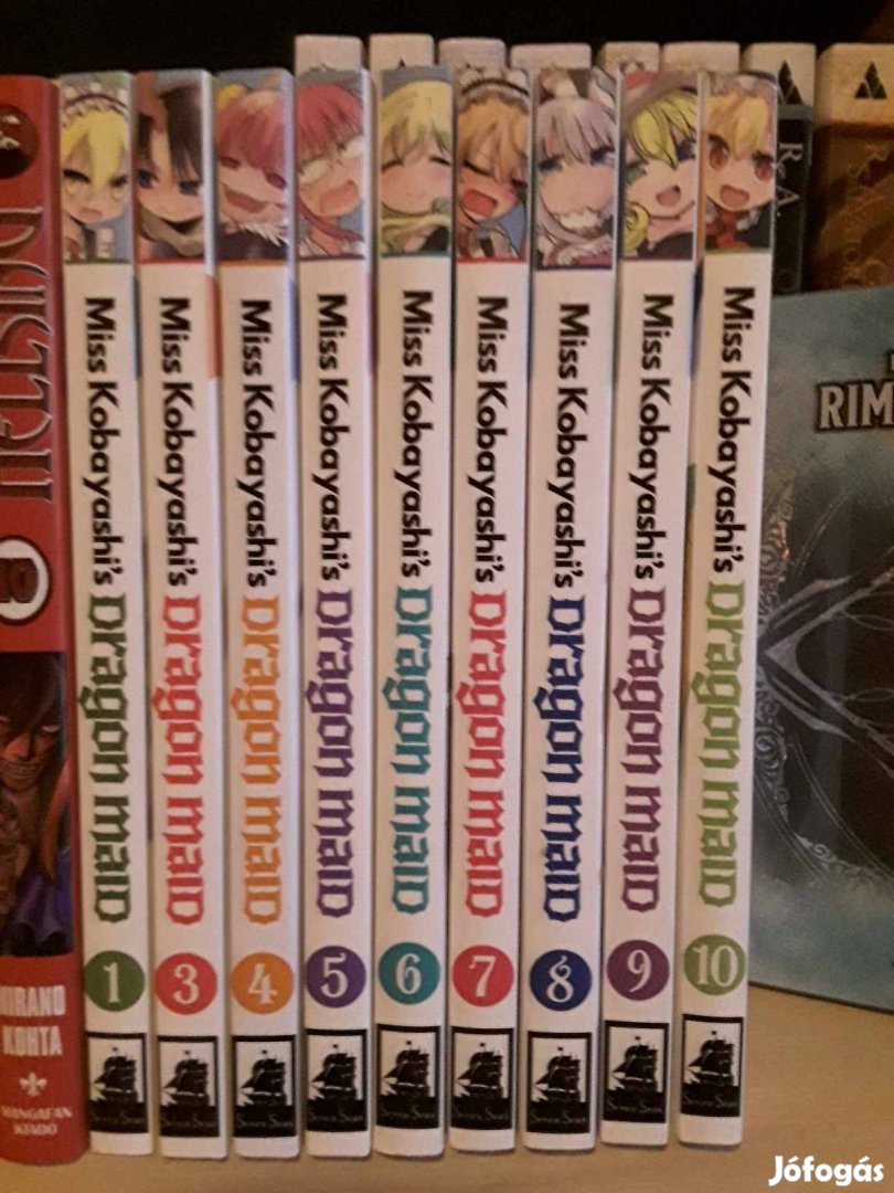 Eladó Miss Kobayashi's Dragon Maid Manga (1, 3-10)