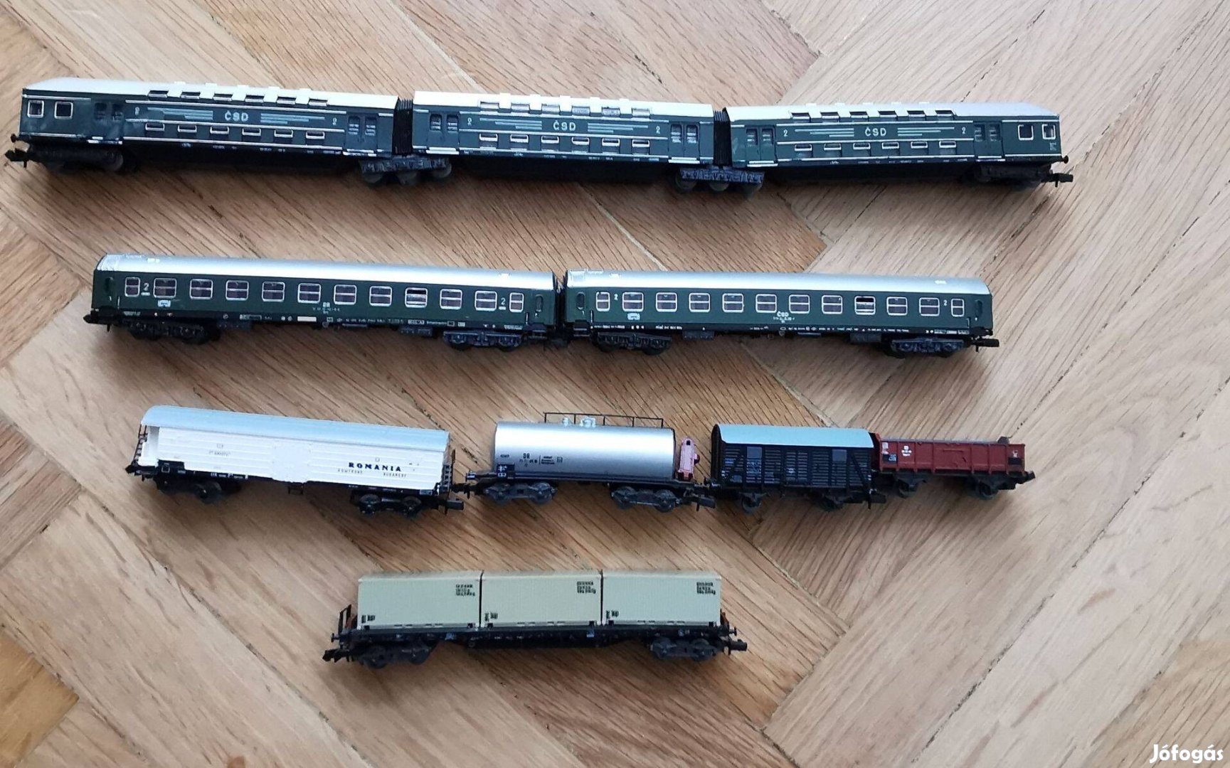 Eladó N-es Piko kisvasút és terepasztal