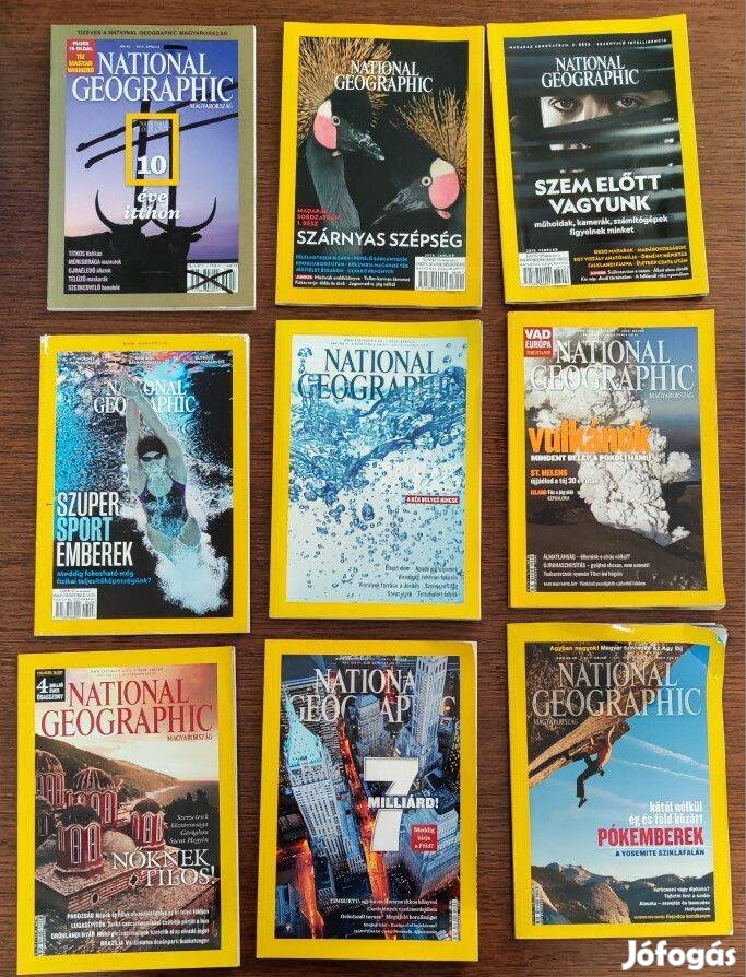 Eladó National Geographic magazinok - régebbi számok