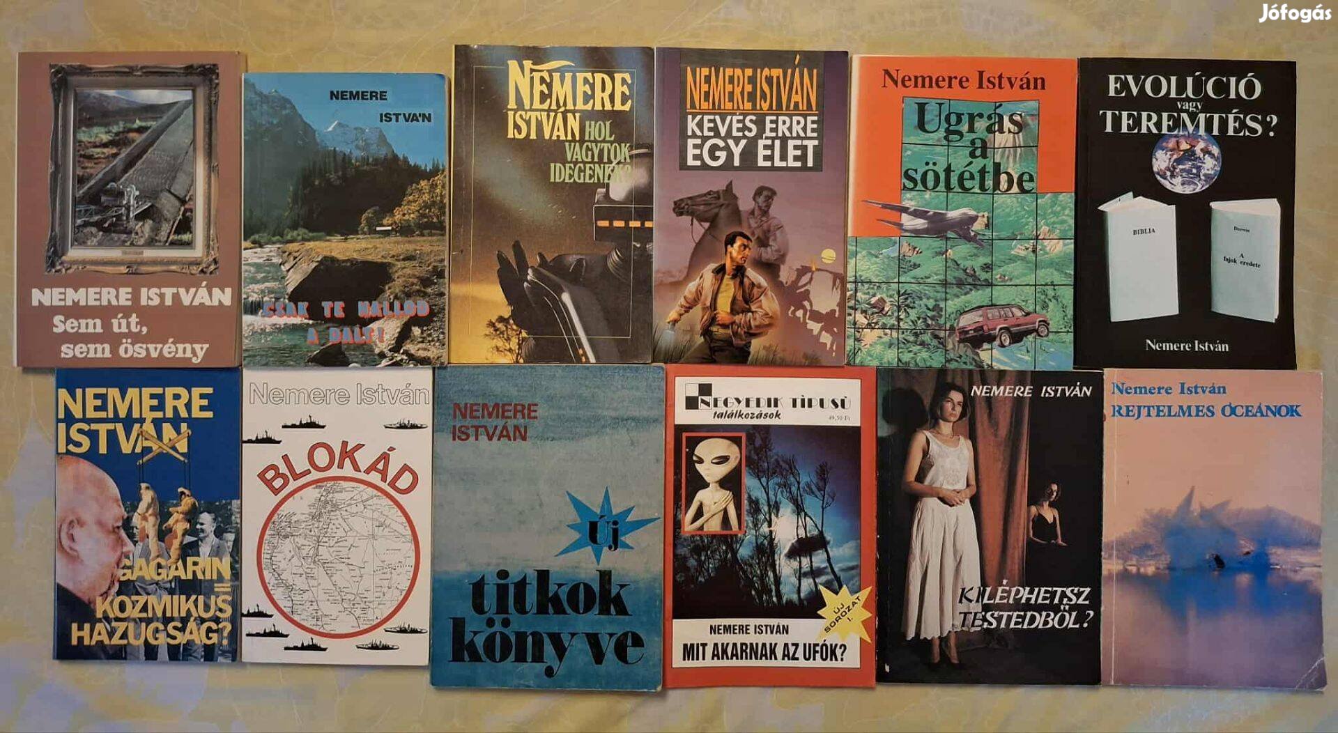 Eladó Nemere István könyvek