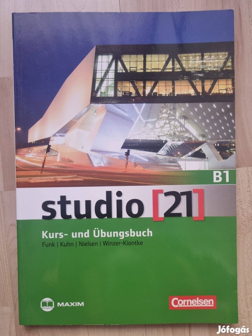 Eladó Német (B1) Studio 21 tankönyv + munkafüzet (ép, használatlan)