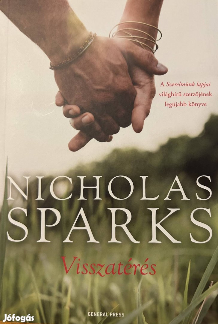 Eladó Nicholas Sparks: Visszatérés című könyv...