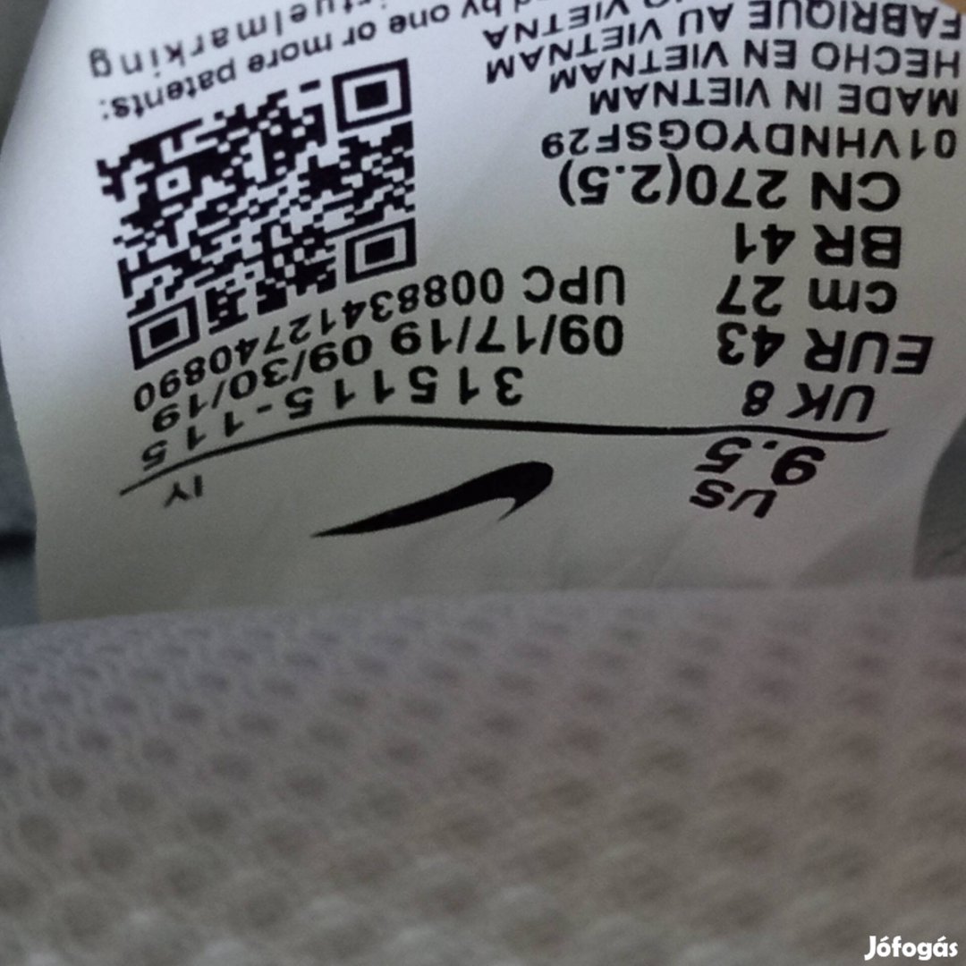 Eladó Nike air force 1 fehér 