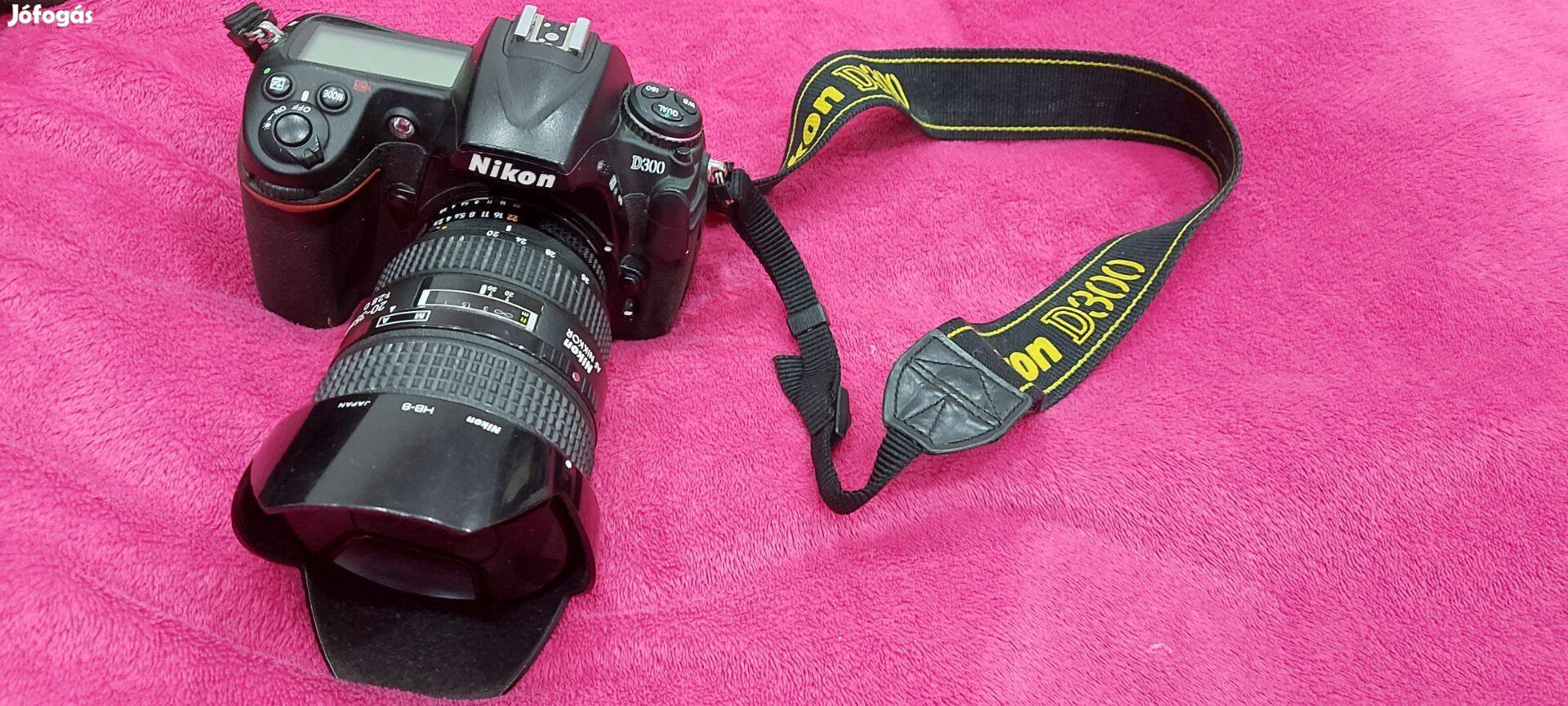 Eladó Nikon D300-as tükörreflexes fényképezőgép