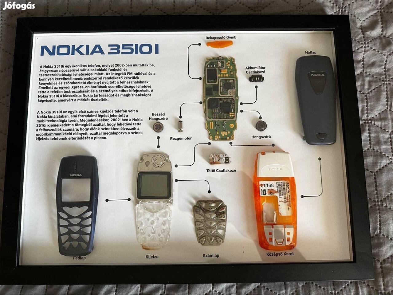Eladó Nokia 3510i falidísz