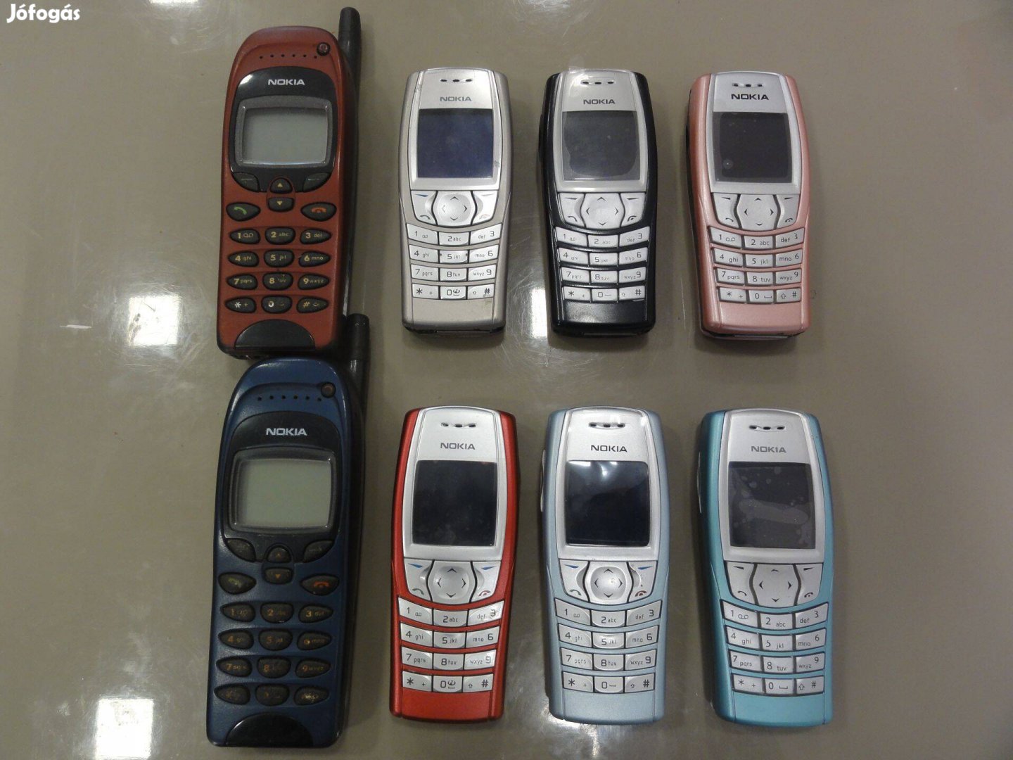 Eladó Nokia 6150, 6610, 6610i jól működnek, akkuval 5000 ft darabja