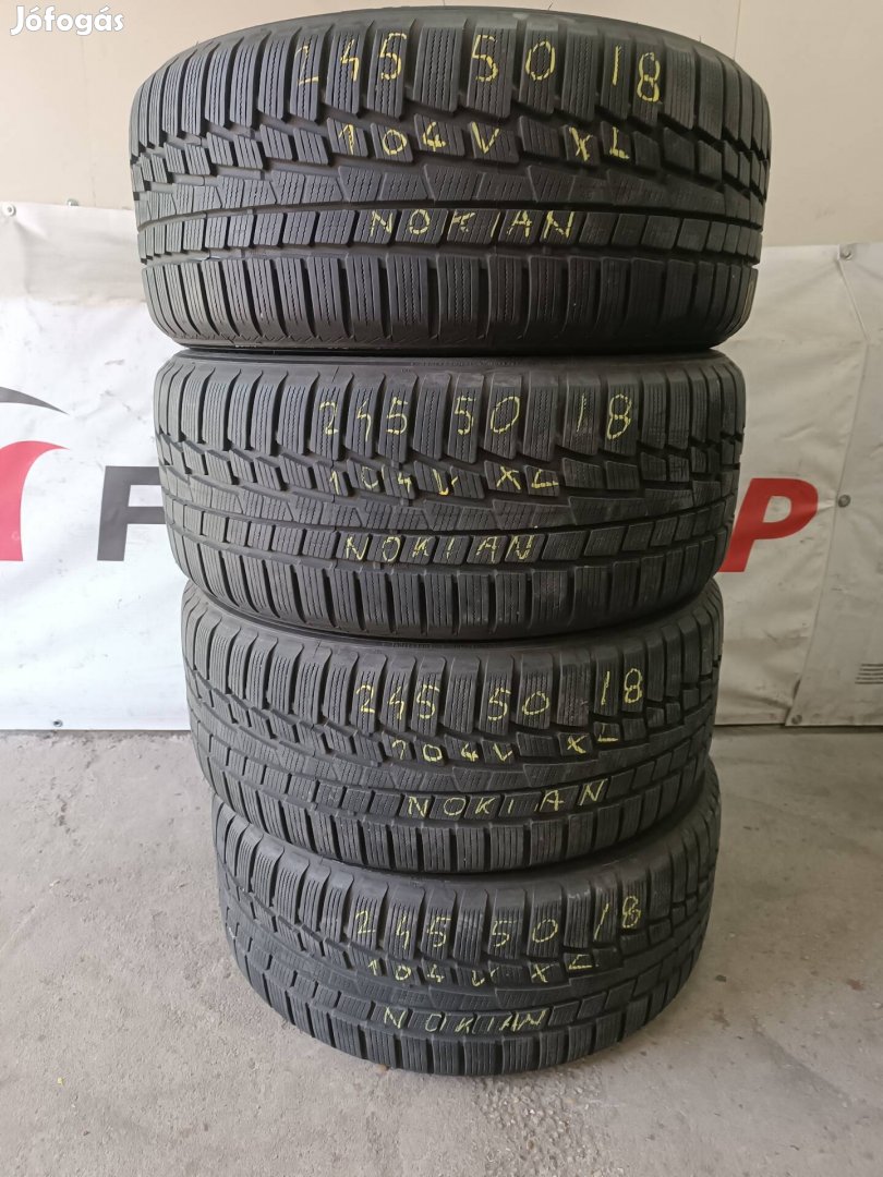 Eladó Nokian 245/50 R18 104V XL WR g2 téli gumi szett 